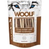 WOOLF iepure lung și sandwich de cod 100g
