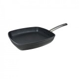 Cumpara ieftin Tigaie Grill Marmorata 28cm Inductie Bergner MasterPro BGMP 3503, Antiaderenta, Inox, Compatibila Inductie, Se Poate Spala la Masina de Vase