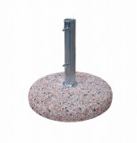 Baza pentru umbrela de gradina Barry, Bizzotto, 25 kg, &Oslash; 45 cm, stalp &Oslash; 40 mm, ciment