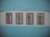 HOPCT TIMBRE MNH 1278 STATUI CAVALERUL ROLAND-4 VAL-1989-GERMANIA DDR/RDG, Nestampilat