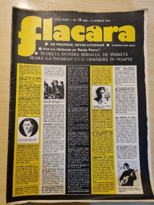 flacara 6 aprilie 1974-cenaclul flacara,papusile din ienauheim,sabin balasa foto