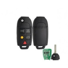 Cheie completa Topautochei&reg; pentru Volvo XC70 XC90 S60 S70 S80 V70, 5 butoane, 433 Mhz ID48