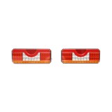 Set lampi spate LED 12-24V pentru remorca, 335x140x60 mm, Breckner