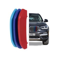 Set ornamente dungi grila fata auto compatibile BMW X1 F48 07 2019-2022