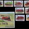 Uganda 1988 Trains set+perf. sheet with error at currency MNH S.564