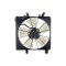 GMV radiator electroventilator Honda Civic Hatchback, 2001-2005 (Motor 1, 4 I 16v 66kw/ 1, 6 I 16v 81kw), Honda Civic Coupe, 2001-2005 Motor 1, 6 I 1