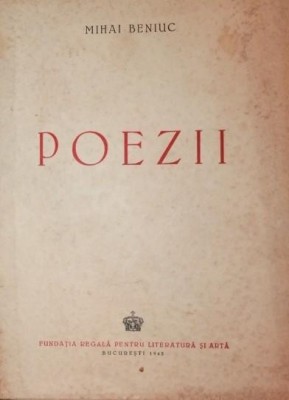 POEZII (EDITIE PRINCEPS) foto