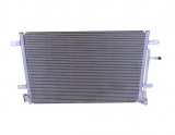 Condensator climatizare Audi A4 (B7), 01.2004-03.2009, motor 2.7 TDI, 120/132 kw; 3.0 TDI, 150/171 kw diesel, full aluminiu brazat, 610(570)x405x16 m