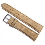 Cumpara ieftin Curea Ceas &bdquo;Brown Sky&rdquo; &ndash; Piele &Icirc;ntoarsă Veritabilă (12mm-20mm)