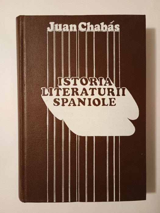 Juan Chabas - Istoria literaturii spaniole