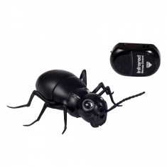 Jucarie interactiva, Furnica Gigantica 12cm , control de la distanta cu telecomanda infrared, culoare negra