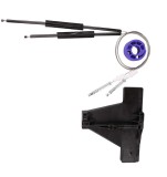 Kit reparatie macara usa Audi A3 (8P), 05.2003-04.2008, usa spate, partea Stanga, 5 usi