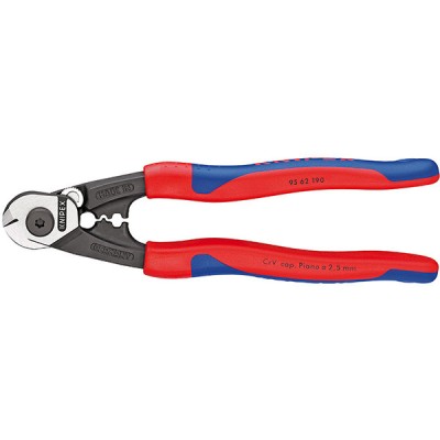 Foarfeca de taiat cabluri de sarma forjata knipex 95 62 190 HardWork ToolsRange foto