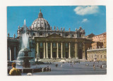 FA57-Carte Postala- ITALIA - Roma, Piazza S. Pietro, circulata 1969, Fotografie