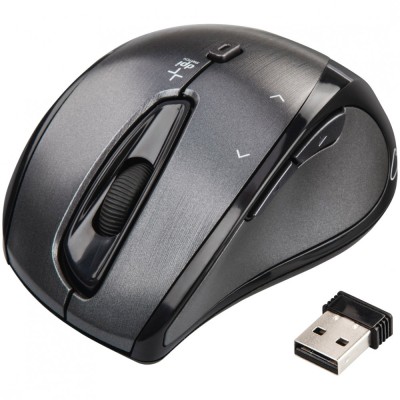 Mouse wireless Hama Cuvio, Negru foto