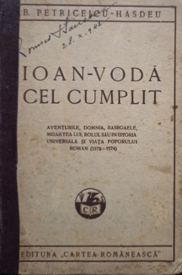 B. Petricelcu Hasdeu - Ioan Voda cel Cumplit foto