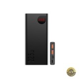 Baterie Externa Baseus Adaman 10000mAh 22.5W QC + PD 1 x USB-C - 2 x USB-A Neagra