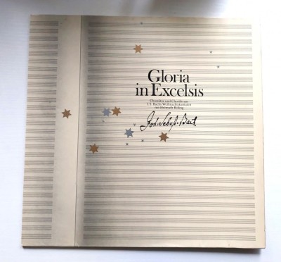 Johann Sebastian Bach, Helmuth Rilling &amp;ndash; Gloria In Excelsis, disc vinil foto