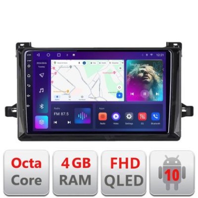 Navigatie Toyota Prius dupa 2015 B-TY50 Android Ecran QLED octa core 4+64 carplay android auto KIT-TY50+EDT-E309V3 CarStore Technology foto