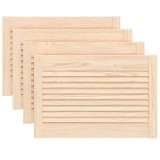Cumpara ieftin Usi de dulap design lambriu 4 buc. 39,5x59,4 cm lemn masiv pin