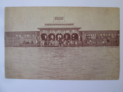 Carte poștala Timișoara:Ștrandul,necirculată 1926 foto