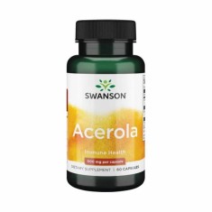 Acerola 500 mililgrame 60 capsule Swanson foto
