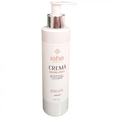 Crema revigoratoare pentru par cret, 200ml, Isha foto