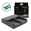 Patona Premium Dual PD Performance incarcator pentru Panasonic CGA-S007E incl. USB-C input/output