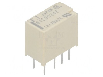 Releu Electromagnetic DPDT 24VDC THT foto