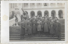 A139 Fotografie ofiteri romani Muzeul Militar vechi foto Jean Feldman foto