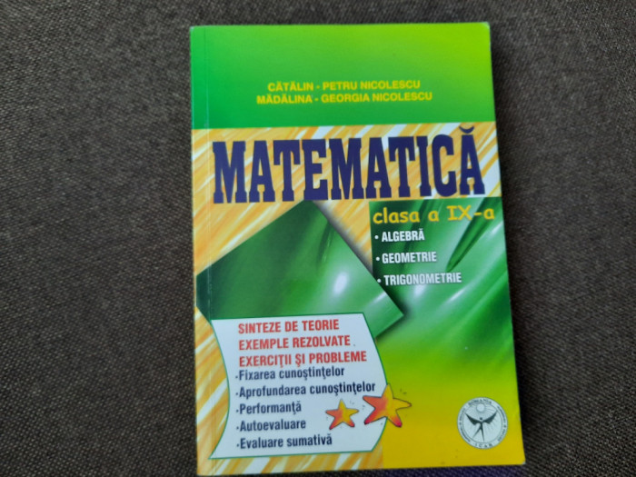 CATALIN PETRU NICOLESCU MATEMATICA CLASA A IX A P8