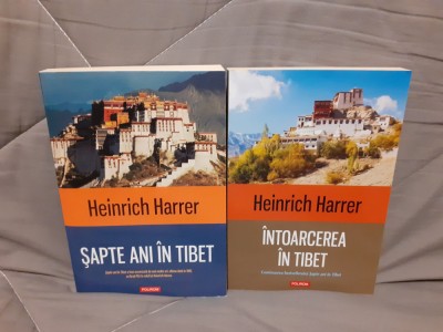 SAPTE ANI IN TIBET/INTOARCEREA IN TIBET-HEINRICH HARRER (2 VOL) foto