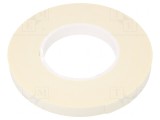 Bandă dublu adezivă albă 15mm x 11m x 1mm