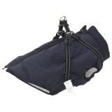 Cumpara ieftin Haina pentru Caini Albastru marin L52 Fleece si poliester