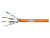 Cablu LOGILINK S/FTP Cat 7 4 perechi 100m portocaliu LSZH