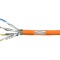Cablu LOGILINK S/FTP Cat 7 4 perechi 100m portocaliu LSZH
