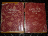 Istoria Literaturii Romane Vol 1-2 - Colectiv ,552710
