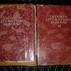 Istoria Literaturii Romane Vol 1-2 - Colectiv ,552710