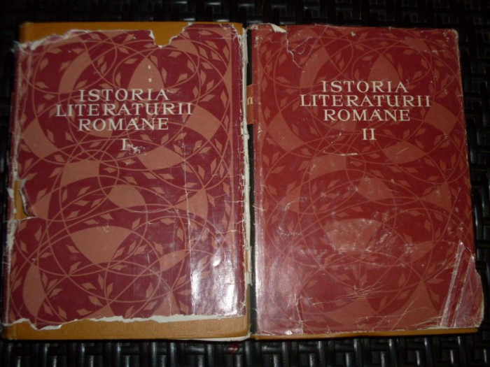 Istoria Literaturii Romane Vol 1-2 - Colectiv , 21153