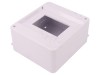 Carcasă Aparatură Modulară IP30 Albă 6 Module ABS