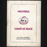 Cumpara ieftin ADEVĂRUL &Icirc;NTR-O COAJĂ DE NUCĂ - DE H. SAYELS, EVANGHELIST