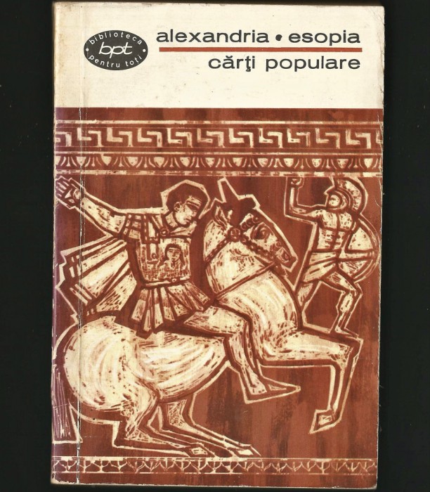 CĂRȚI POPULARE - ALEXANDRIA * ESOPIA - BPT