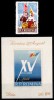 Romania 1959, LP 476 + 477, A XV-a Aniversare a Eliberarii, serie + colita, MNH!, Istorie, Nestampilat