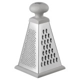 Razatoare universala din otel inoxidabil, baza antiderapanta, 21 cm, 4 fete, maner ergonomic, Kinghoff