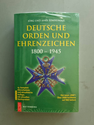 Catalogul comenzilor și insignelor germane 1800-1945 foto
