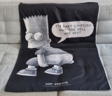 VECHI POSTER DIN MATERIAL TEXTIL, BART SIMPSON 1997