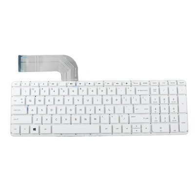 Tastatura Laptop, HP, 15-p095no, fara rama, alba, US foto