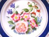 FARFURIE PORTELAN LIMOGES FRANTA DECOR TRANDAFIRI SI FLORI DE NU MA UITA 22.5 CM