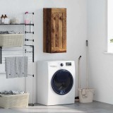 vidaXL Dulap montat pe perete Lemn Vechi 34,5 x 34 x 90 cm 882433