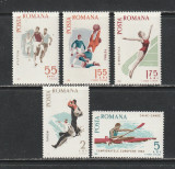Romania 1965 - #616 Spartachiada 5v MNH, Nestampilat